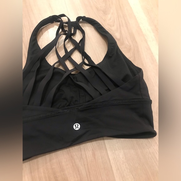 Black Women's Sports Bra - Picture 4 of 7